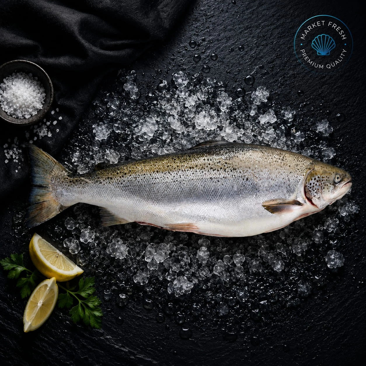 Fresh Whole Atlantic Salmon - Pearl Seafoods