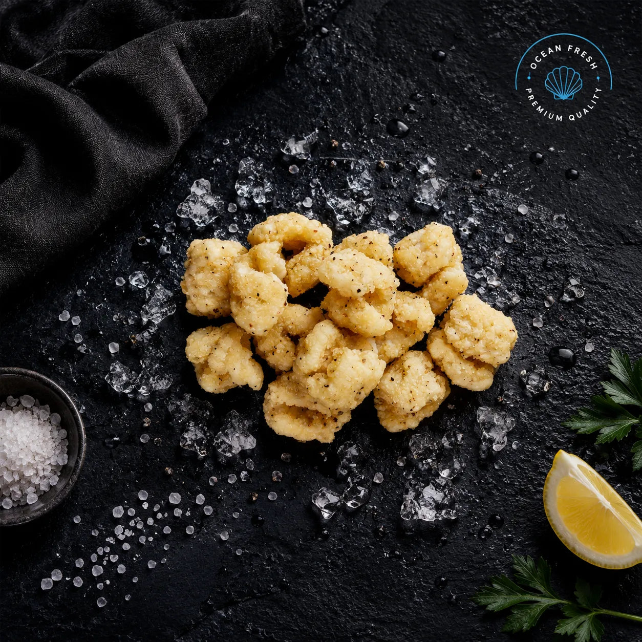 Frozen Salt & Pepper Squid - Pearl Seafoods