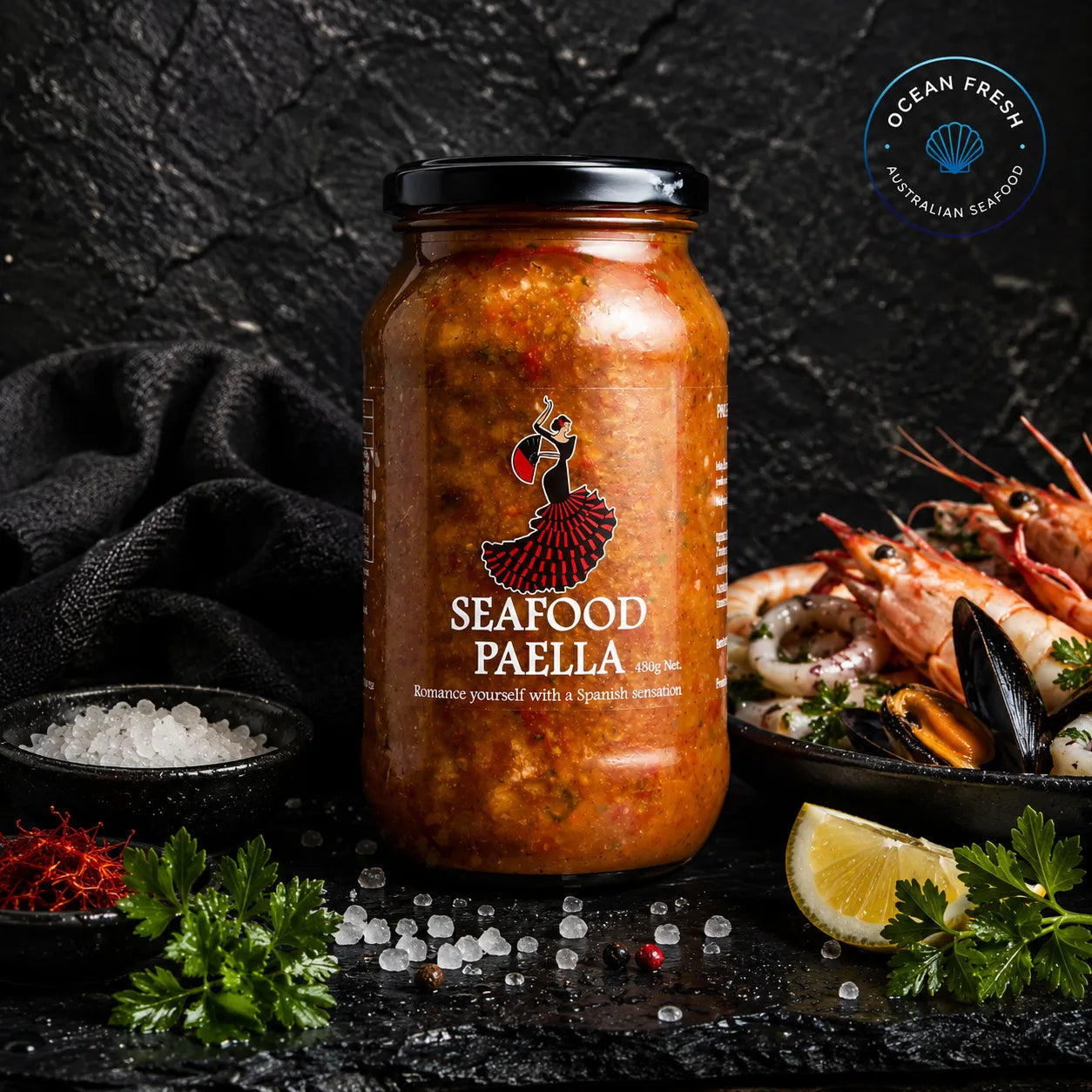 Seafood Paella Sauce - Pearl Seafoods