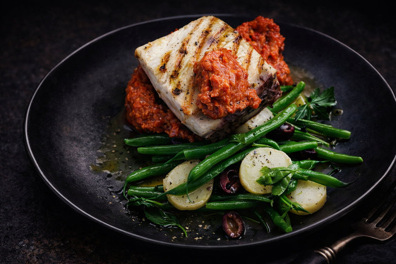 Anchoiade With Kingfish