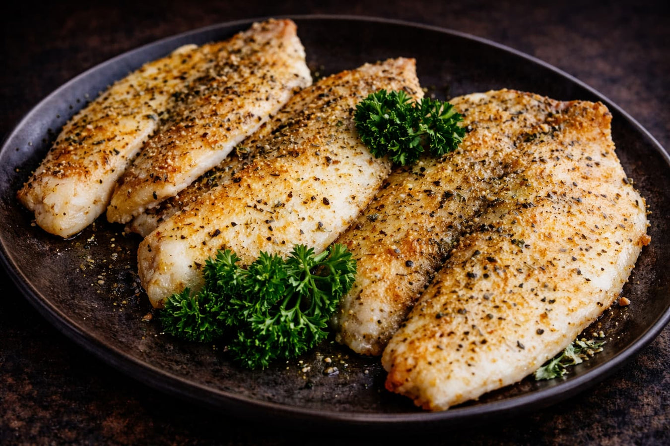 Baked Flounder