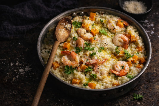 Banana Prawn Risotto