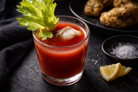 Bloody Mary Oyster Shooters
