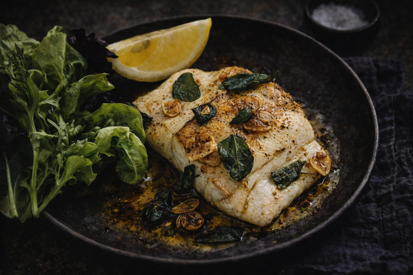 Blue Eye Cod with Lemon & Oregano