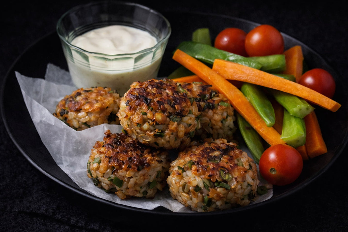 Brown Rice And Salmon Patties