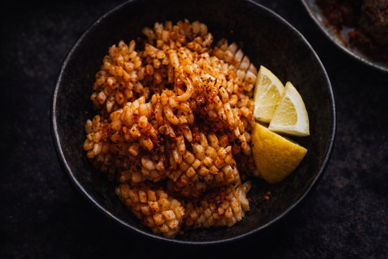 Calamari With Garlic And Chilli
