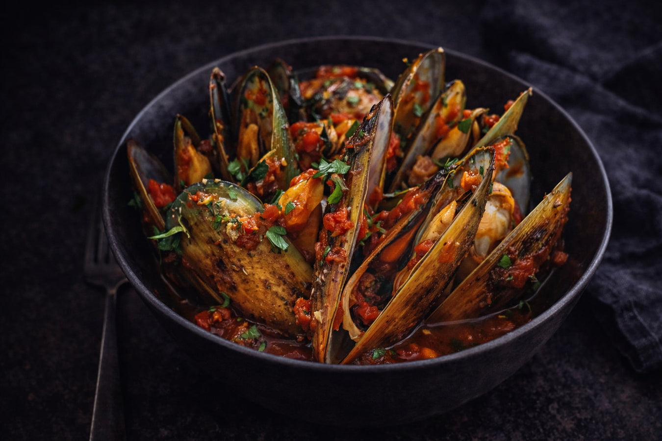 Chilli Mussels