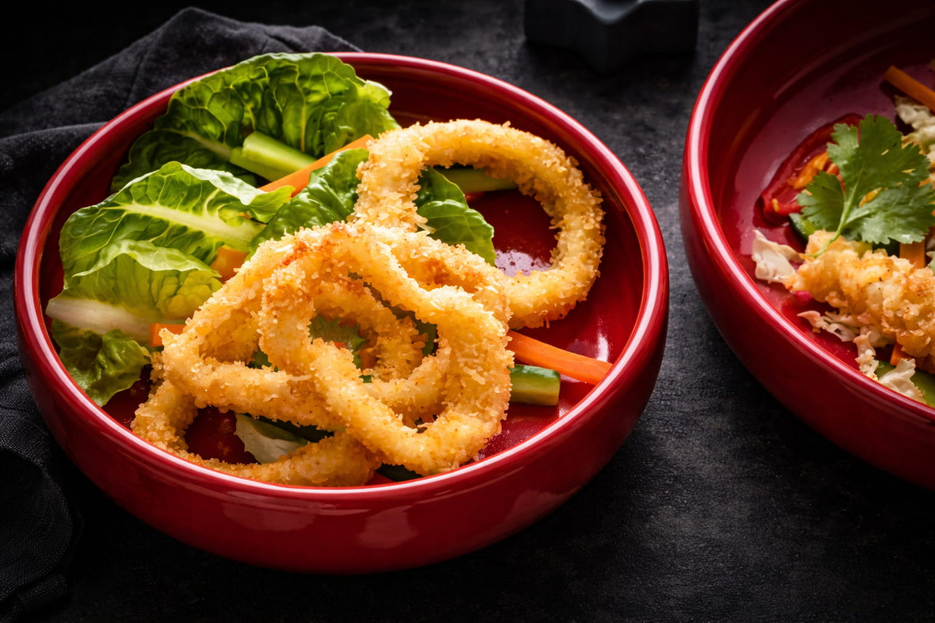 Crumbed Squid Rings