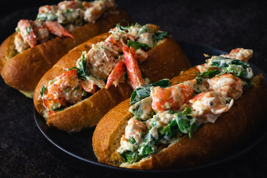 Devilled Prawn Rolls