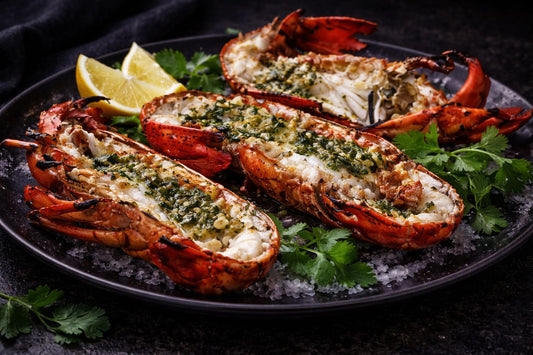 Lobster with Lime & Coriander Butter