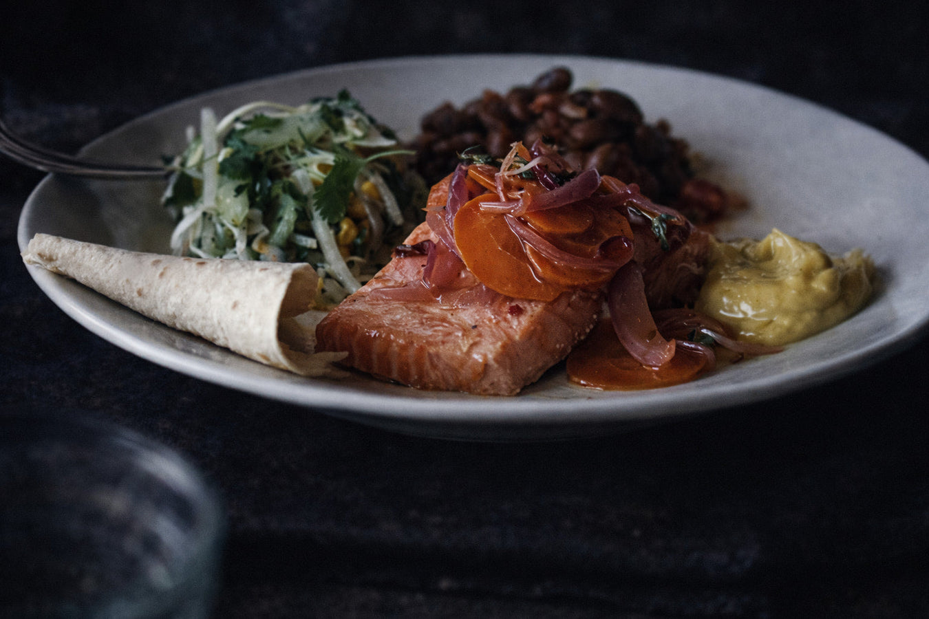 Ocean Trout Escabeche With Allioli