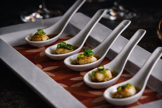 Scallops With Ginger And Shallots