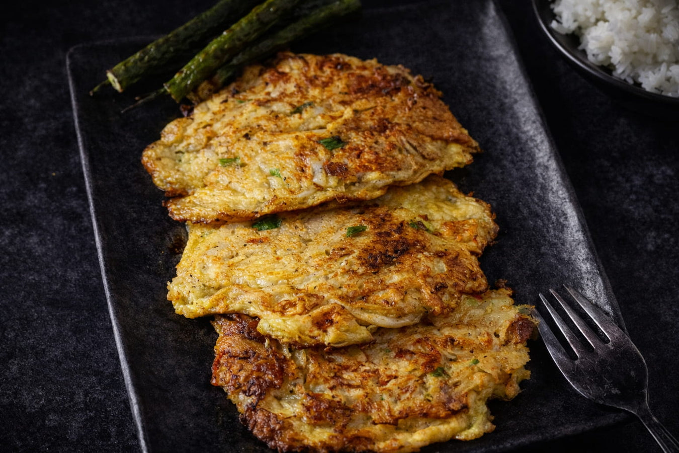 Silver Fish Omelette