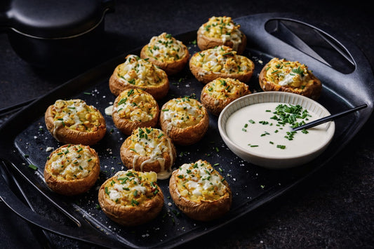 Smoked Trout And Chive Stuffed Potatoes