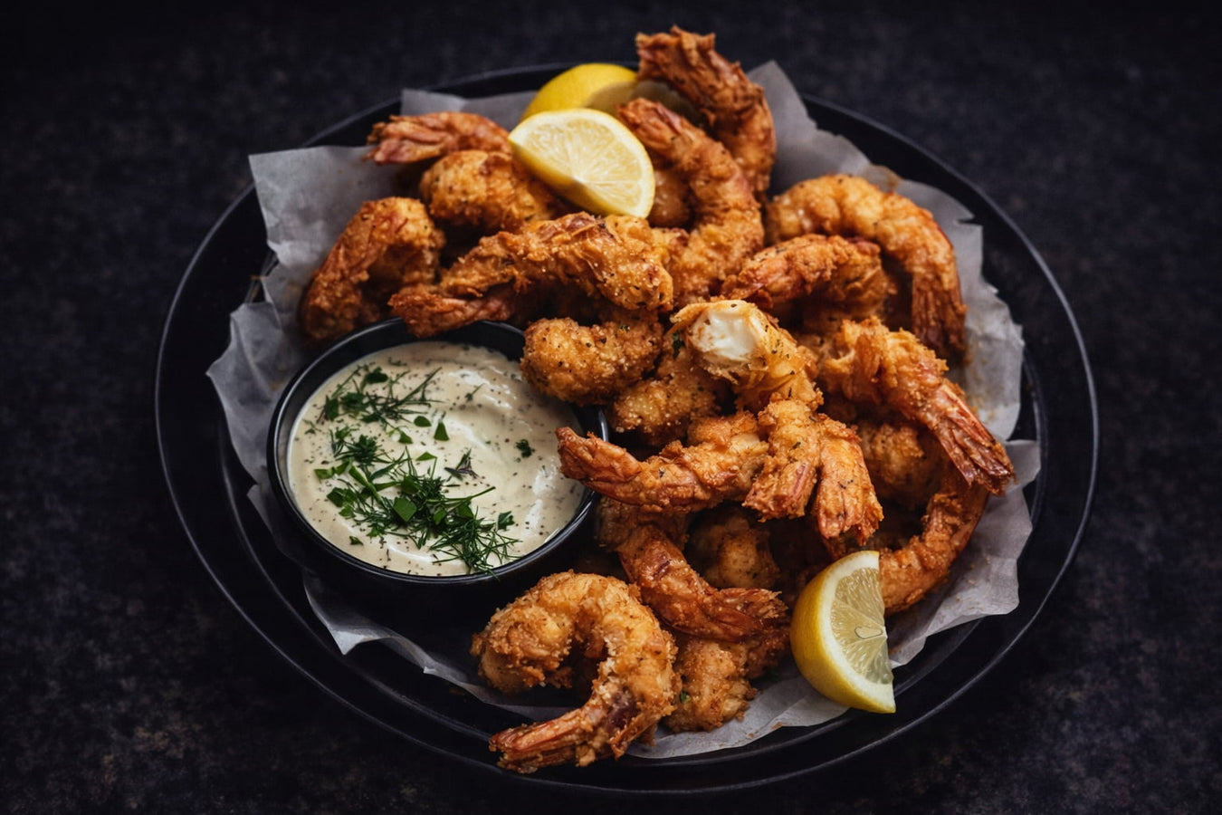 Southern Fried Prawns