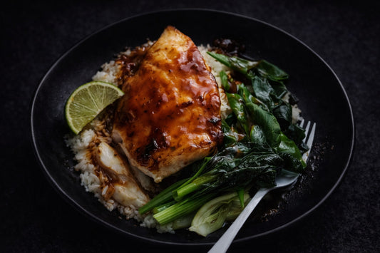 Sweet And Sticky Miso Glazed Fish