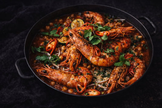 Turkish Prawn And Chickpea Stew