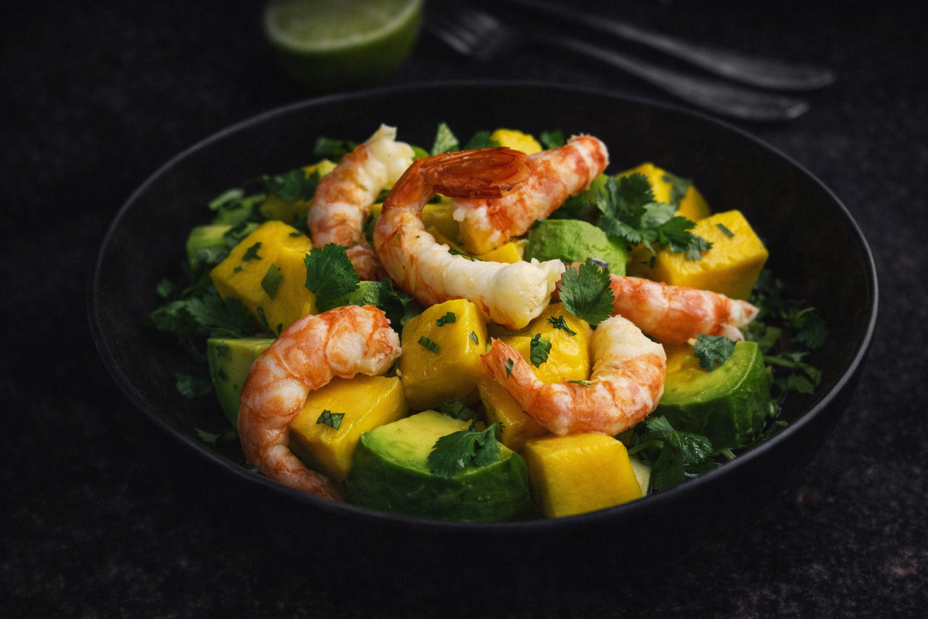 Vannamei Prawn And Mango Salad