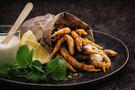 Whitebait With Coriander Aioli