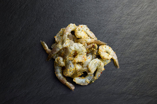 Chilled Garlic Marinated Prawns