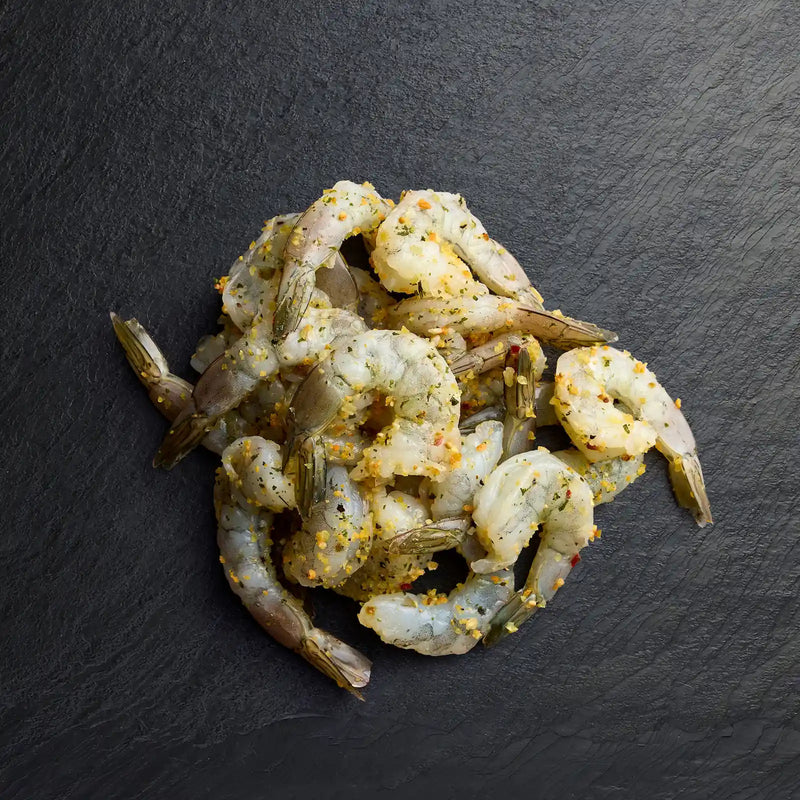 Fresh Garlic Marinated Prawns - Pearl Seafoods