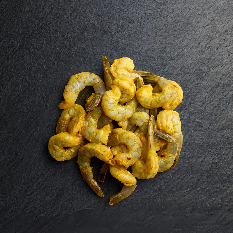 Fresh Turmeric Marinated Prawns - Pearl Seafoods
