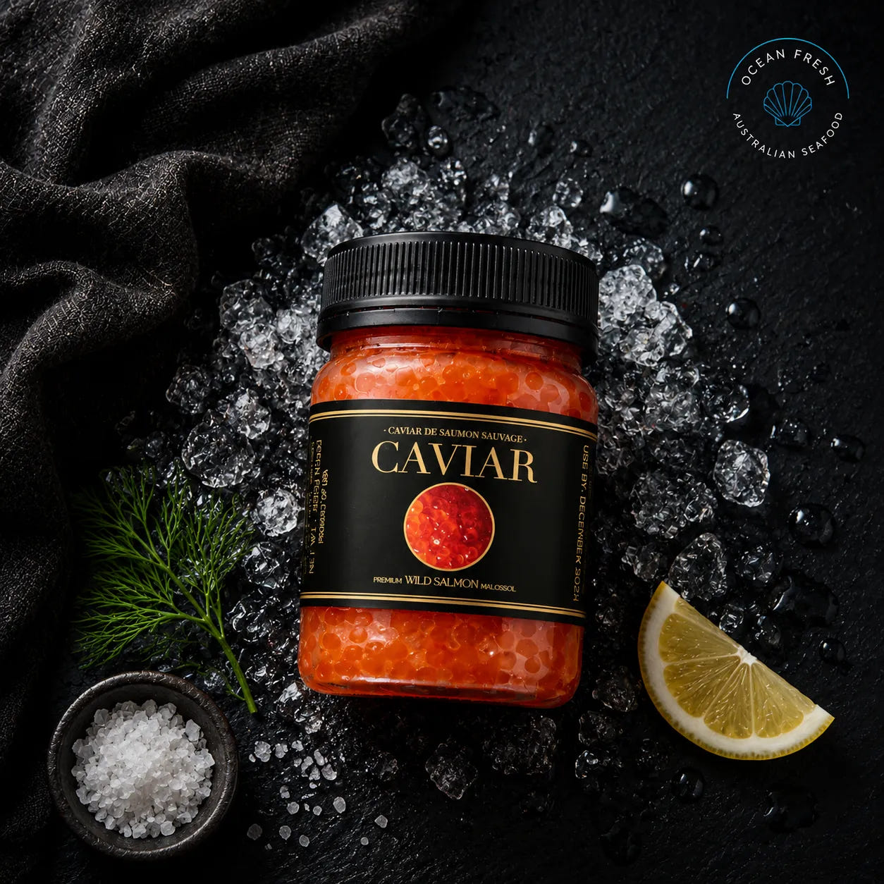 Frozen Atlantic Salmon Roe - Pearl Seafoods