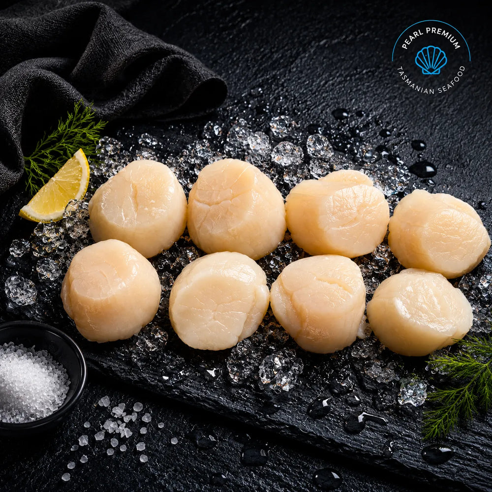Fresh Scallop Sashimi Trays - Pearl Seafoods