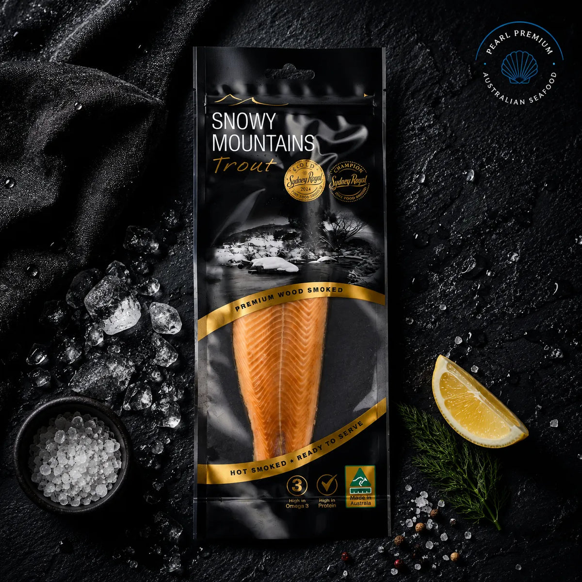 Fresh Smoked Rainbow Trout Fillets - Pearl Seafoods