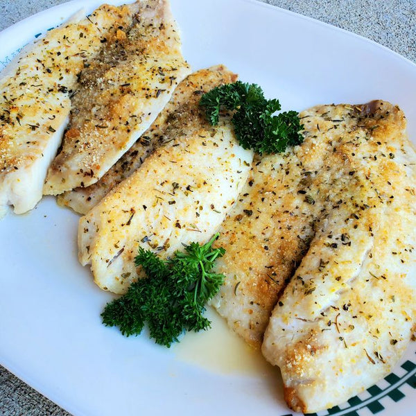 Baked Flounder