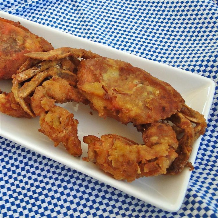 炸软壳蟹