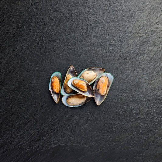 Frozen Half Shell Greenlip Mussels - Pearl Seafoods