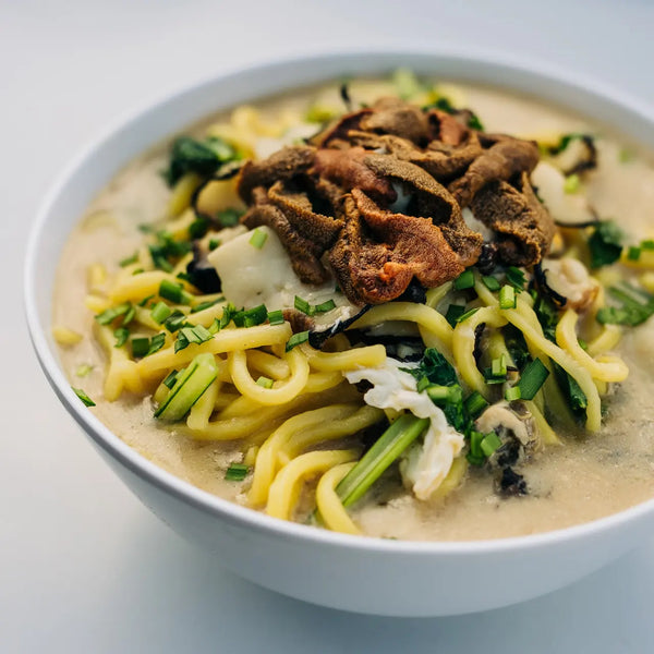 Luxe Lo Mein With Abalone And Sea Urchin Roe