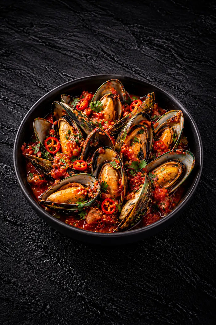 Half Shell Greenlip Mussels